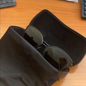 Like new! Chanel cat eye sunglasses